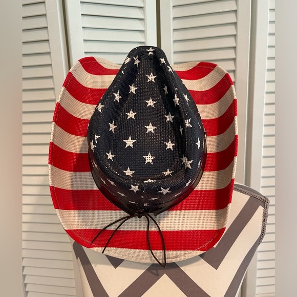 Cowboy Hat - Stars and Stripes - USA - Flag - Picture 3 of 7
